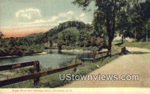 Sugar River & Carriage Drive - Claremont, New Hampshire NH  