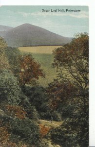 Kent Postcard - Sugar Loaf Hill - Folkestone - Ref 997A