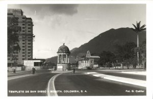 colombia, BOGOTA, Templete de San Diego (1950s) RPPC Postcard