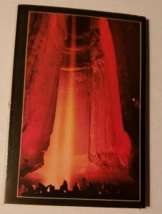 Postcard Ruby Falls Lookout Mountain Chattanooga Tennessee 1990 Booklet