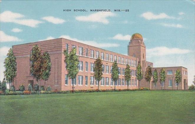 High School Marshfield Wisconsin 1941