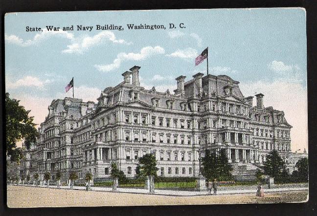 State, War & Navy Building, Washington, DC - Unused