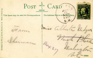 NH - Enfield. The Lake View Hotel, Mascoma Lake