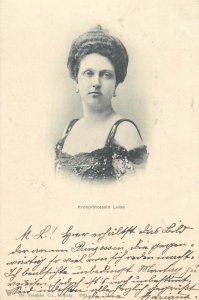 Princess Louise of Tuscany former Crown Princess of Saxony 1903 Postcard