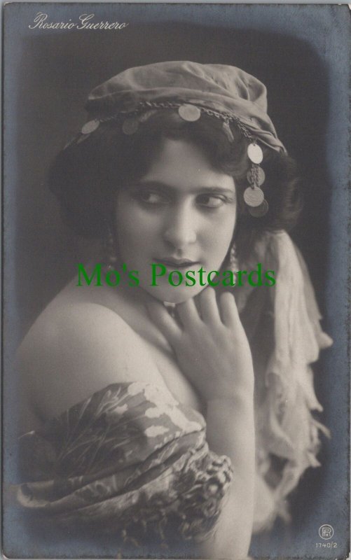 Theatrical Postcard - German Actress?, Thalia Theatre, Hamburg, Germany  RS35549