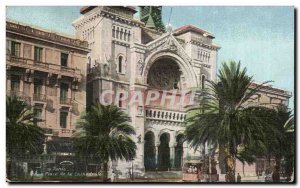 Old Postcard Tunisia Cathedral Square