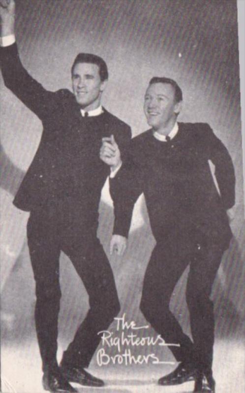 Vintage Arcade Card The Righteous Brothers