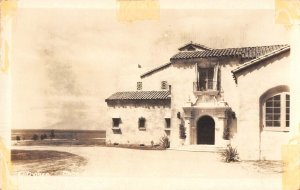 RPPC Casa de Manana Entrance LA JOLLA California c1920s Vintage Photo Postcard
