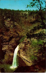 Beautiful Cedar Falls Petit Jean State Park AR Postcard PC63