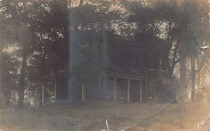 MIDDLETON ILLINOIS 1900s POSTMARK-ANCHORAGE HILL ? REAL PHOTO POSTCARD