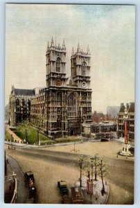 London England Postcard Westminster Abbey Building c1910 Oilette Tuck Art