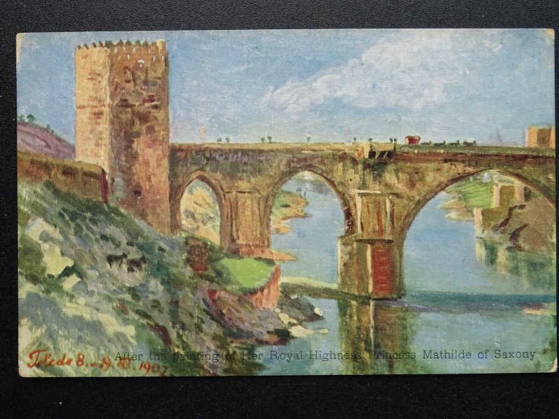 8 Royal Artist H.R.H MATHILDA Princess of Saxony THE GENTLEWOMAN c1905 Postcard