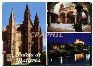 Modern Postcard Palma de Mallorca