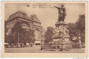 Statue Van Artevelde, GAND (East Flanders), Belgium, 1900-1910s