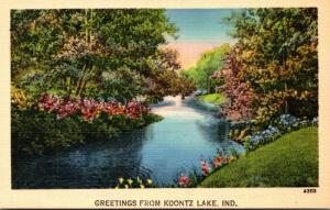 Indiana Greetings From Koontz Lake