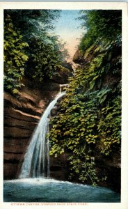 1910s Ottawa Canyon Starved Rock State Park Illinois Postcard