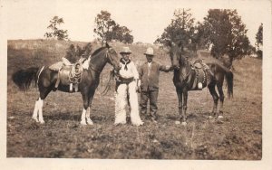 RPPC PRESIDENT ROOSEVELT AT INDIAN RESERVATION REAL PHOTO POSTCARD (c. 1910) !!