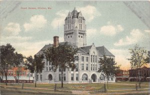 J57/ Clinton Missouri Postcard c1910 Court House Building  271