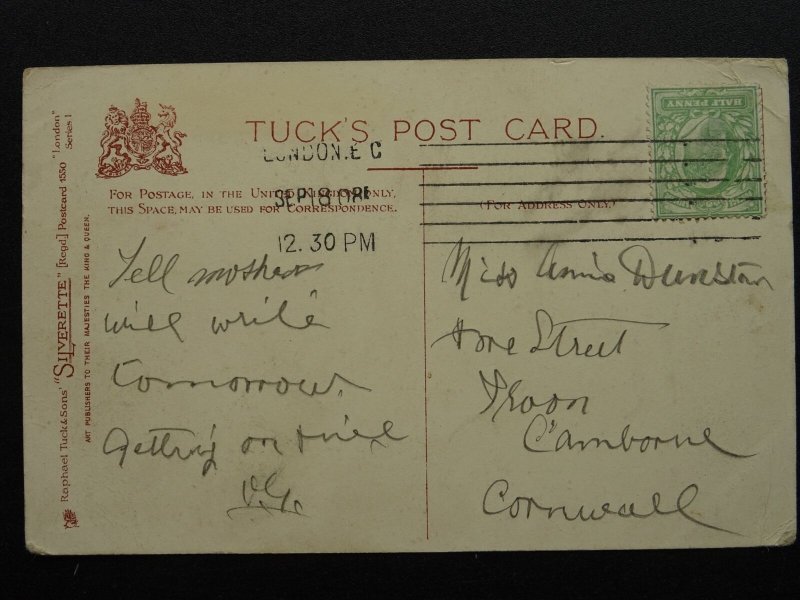 London WATERLOO PLACE c1904 Postcard by Raphael Tuck 1550