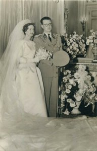 King Baudoin and Queen Fabiola wedding Brussels 1960