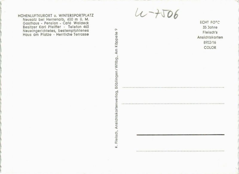 CPM AK Bad Herrenalb- souvenir GERMANY (903385)