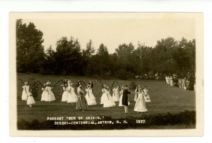 NH - Antrim. Sesqui-Centennial, 1927. Men of Antrim Pageant   RPPC