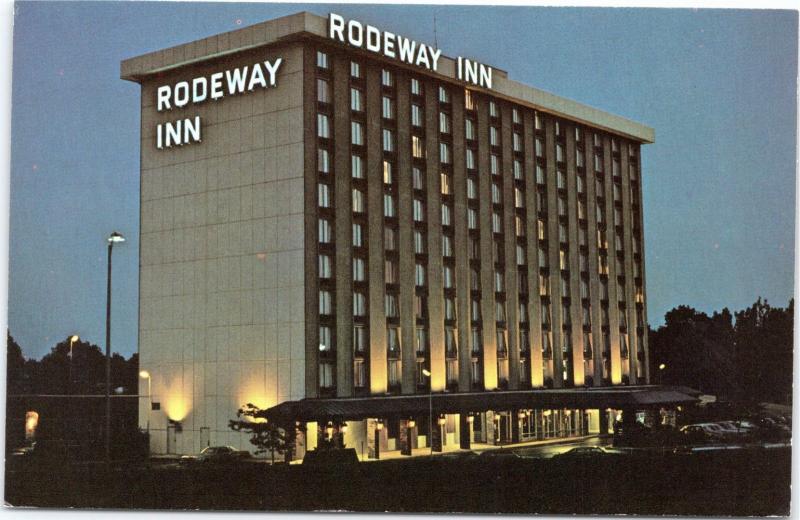 postcard ILRodeway Inn, Chicago O'Hare