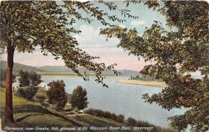 C66/ Florence near Omaha Nebraska Ne Postcard Missouri River Scene c1910