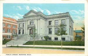 MI, Manistee, Michigan, Public Library, Tichnor No. A-78432