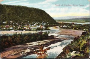 Mouth of Klondike River Yukon YT Unused Portland #9033 Postcard E89