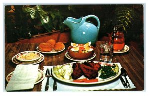CALGARY, Alberta Canada ~ Barney's FINE FOODS ~ KFC Roadside 1950s Postcard 