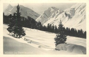 Mountaineering Austria Winter im Samnauntal Samnaun 1934