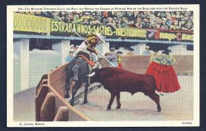 Mounted Toreador & Bull Fighting unused c1939