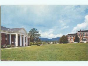 Unused Pre-1980 LIBRARY AT BREVARD COLLEGE Brevard North Carolina NC Q3102