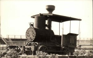 Oregon Pony Locomotive Engine Train Real Photo Vintage Postcard