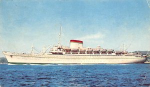 Augustus Italian Line Ship 