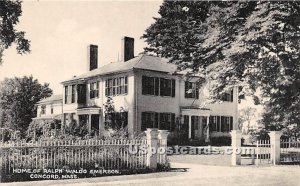 Home of Ralph Waldo Emerson - Concord, Massachusetts MA