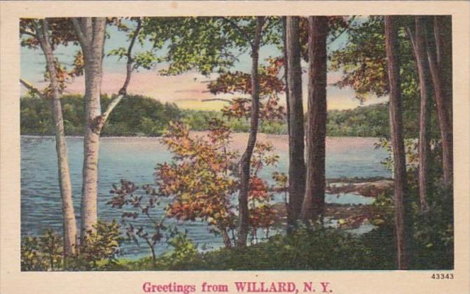 New York Greetings From Willard 1943