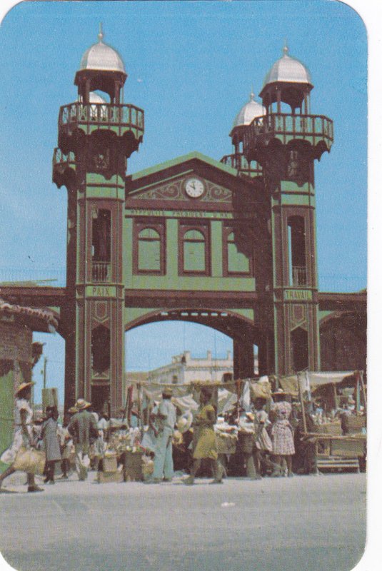 Main Market, Port-au-Prince, Haiti, West Indies, 1940-60s