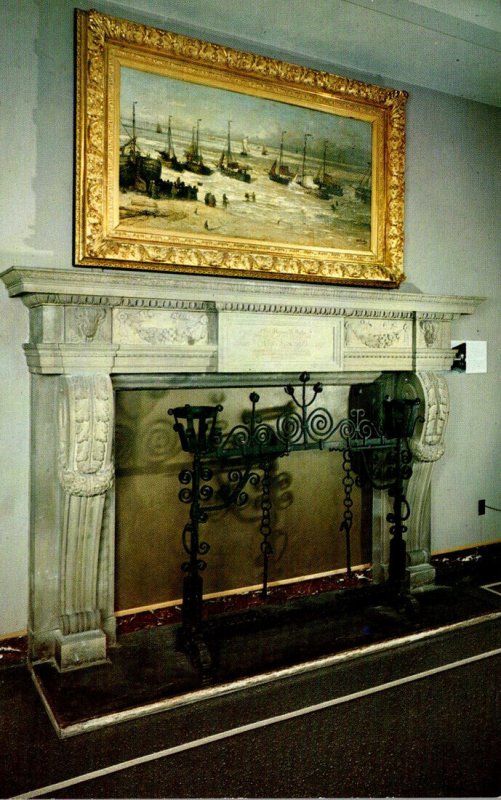 Missouri Independence Harry S Truman Library Fireplace In State Dining Room