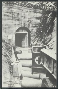 Channel Islands Postcard - German Underground Hospital, Guernsey    T3884