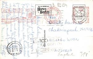 B89134 torre abbey sands torquay devon   uk 14x9cm