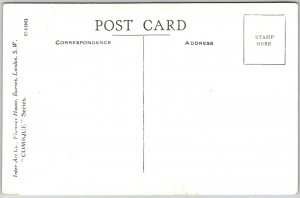 Old Man And The Child Reading The Book Signed Comic Card Postcard