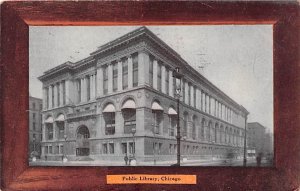 Public Library Chicago IL USA Postcard