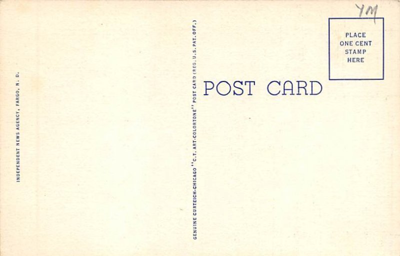 Red River Red River  - Moorhead, Minnesota MN Postcard