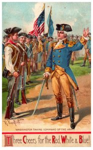 Washington taking Command of The Army