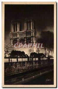 Paris Old Postcard Notre Dame