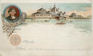 1893 Postcard World's Columbian Exposition Chicago IL Fisheries Building unpostd