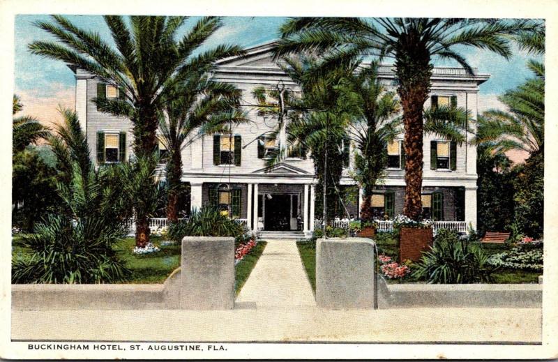 Florida St Augustine The Buckingham Hotel Curteich