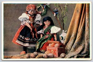 Zadruha Praha Ii Prikopy 12 CSR Traditional Cultural Clothing Costume Postcard